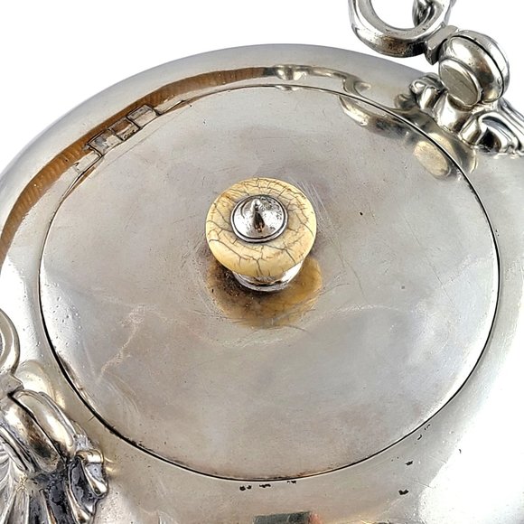 George II Humphrey Payne London Sterling Silver Teapot 1748 #10623 - Picture 6 of 12